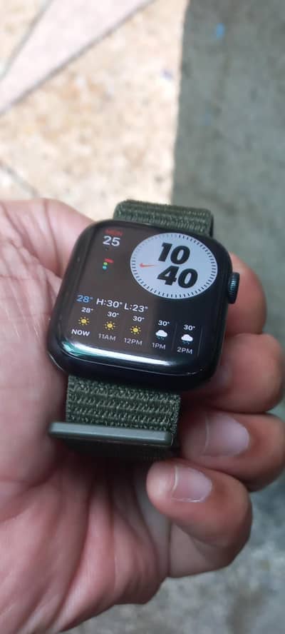 apple watch series 7 midnight 45mm excellent condition