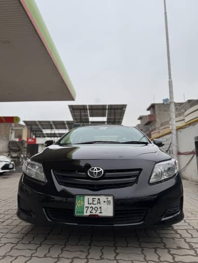 toyota Corolla 2009 model total jenwan alyrim tach panel leather seats