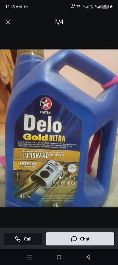 delo ultra gold oil