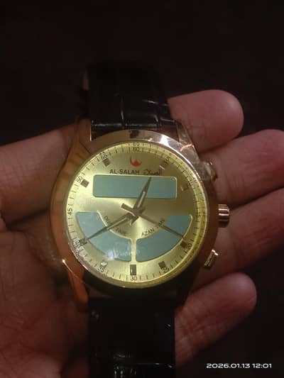 al-salah Azan watch (used) Good condition