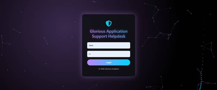 Glorious Application Helpdesk Support