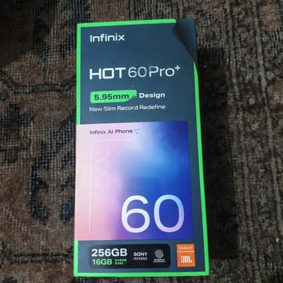 brand new infinix hot  60 Pro+