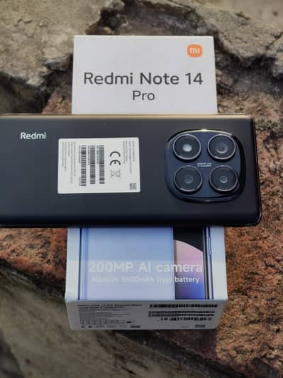 Redmi Note 14 Pro Complete Box