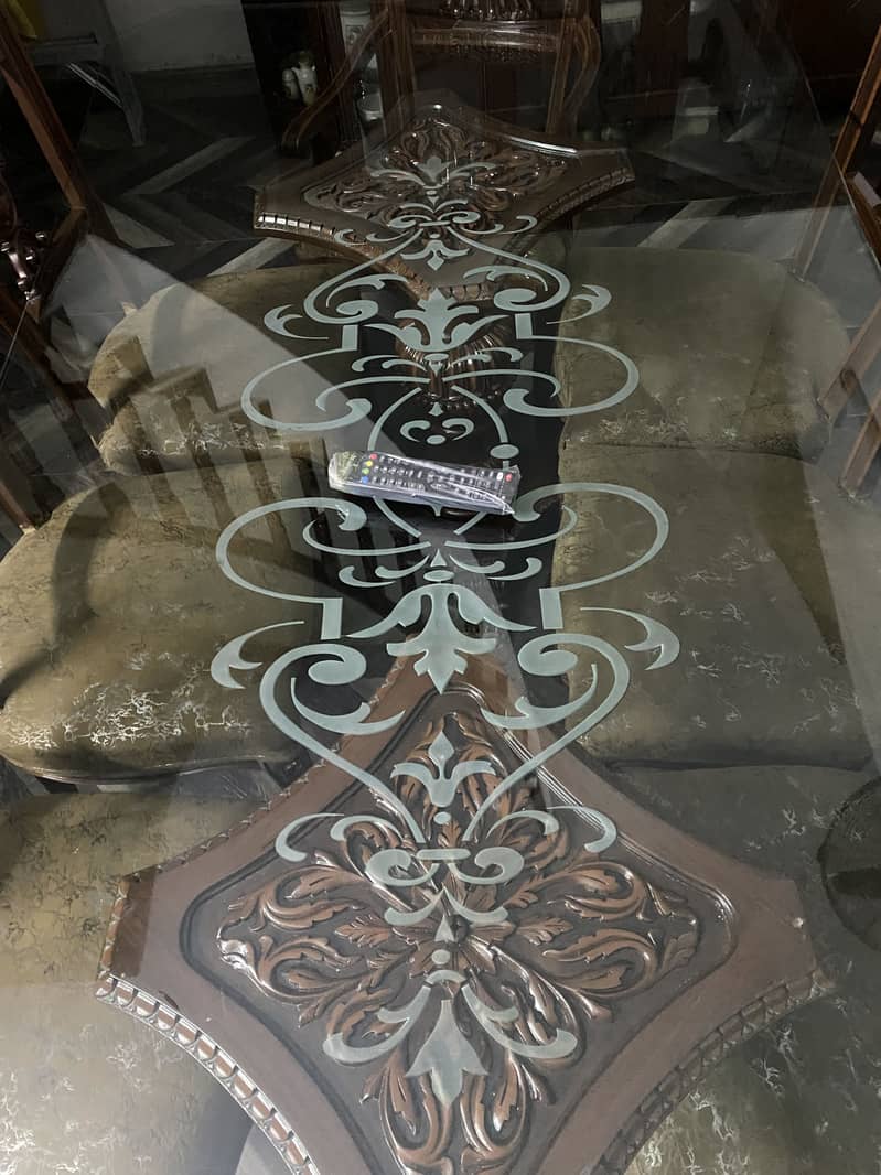 Solid Wood dining table 1