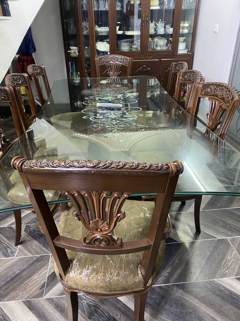 Solid Wood dining table 2