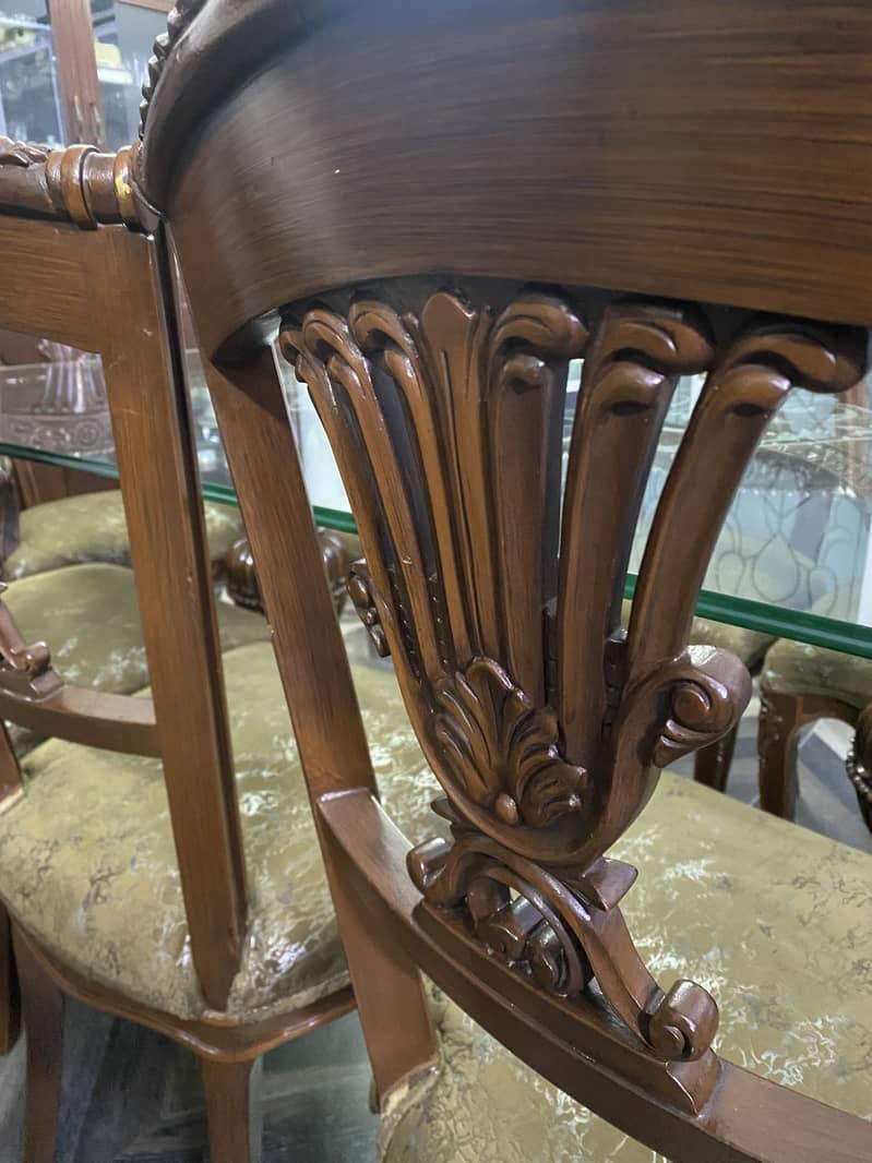 Solid Wood dining table 4