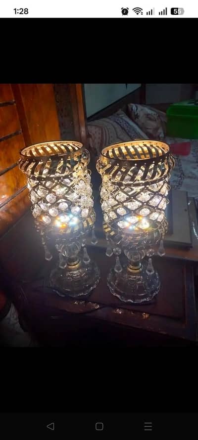 new box pack lamp pair