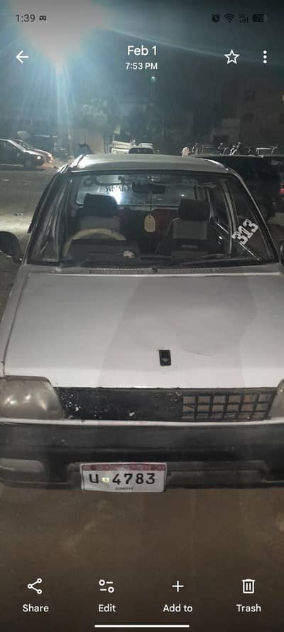 Mehran 1992 white colour