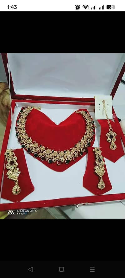 new jewelry set with box high quality
