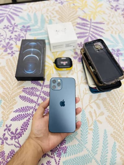 Iphone 12 Pro with Box and Airpods Pro