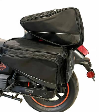 MOTOR BIKE SADDLE BAGS MOTOR BIKE TAILBAGLUGGAGE TRAVEL BAG