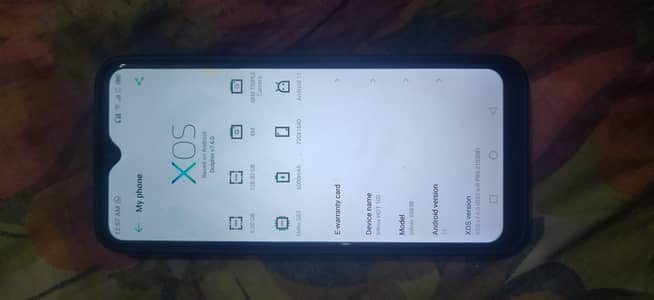 Infinix Hot 10s 6GB  Ram 128GbB memory 10 by 10 condition ha