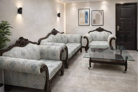 SHISHAM WOODS CHANIOUTY SOFA SET