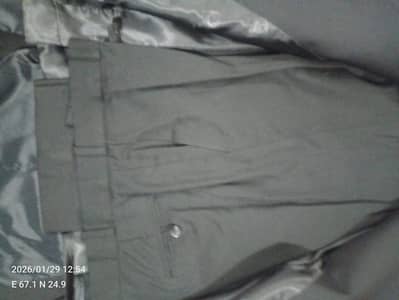 3 piece suit (coat pants) for upto 100 kg person & 6.2 ft height