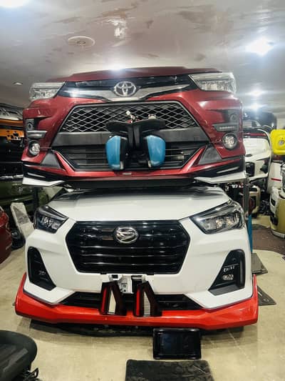 Daihatsu Rocky Turbo 2020 Headlights Bumper Parts