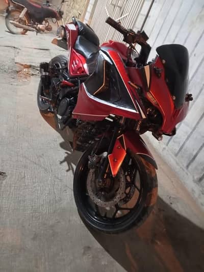 Honda cbr replica 150cc golden no first owner book file cplc clear