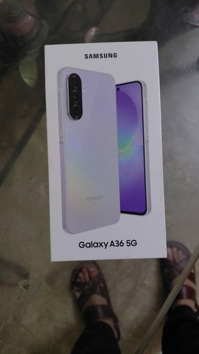 Samsung A36 256gb 8gb Ram Awesome Lavender (Non PTA)