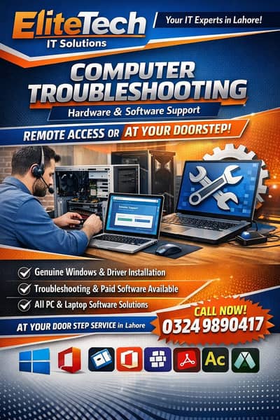 computer pc windows software hardware laptop repair