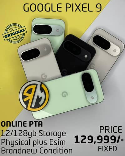 Google Pixel 9 PTA Approved.