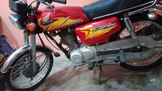 HONDA CG 125 2021 karachi number  full original  jeniun