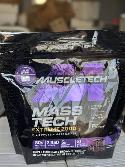 Masstech Extreme High Protein Mass Gainer - Imported not Local