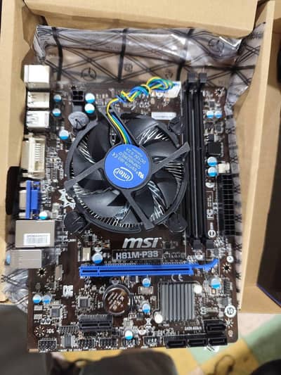 i5 4590 + H81 motherboard with 8 GB Ram