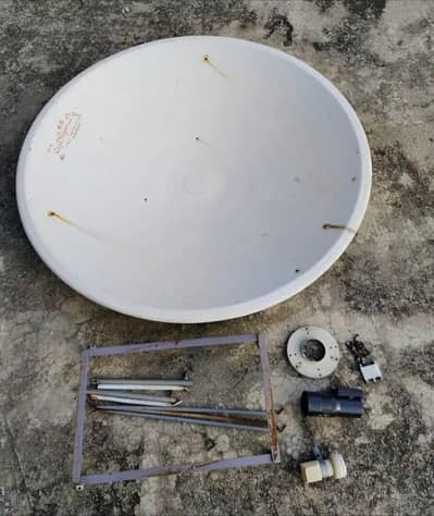 Dish Antenna with card complete accessories
