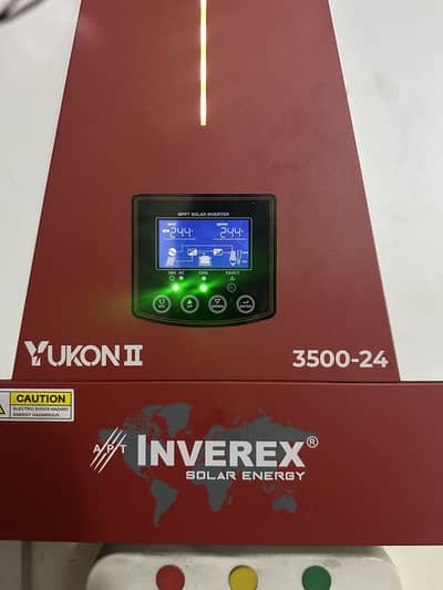 Inverex Yukon II 3.5 kw 24v used inverter