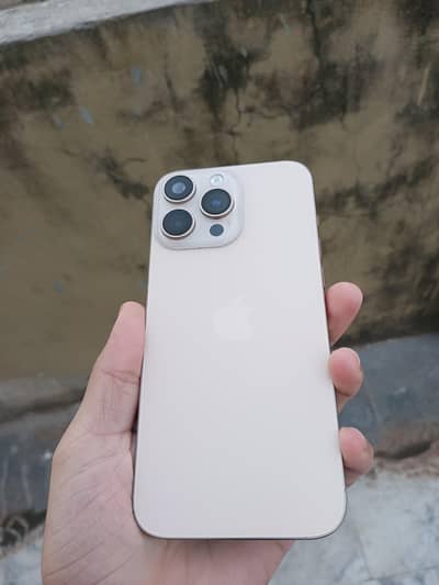 iPhone 16 Pro Max Gold color