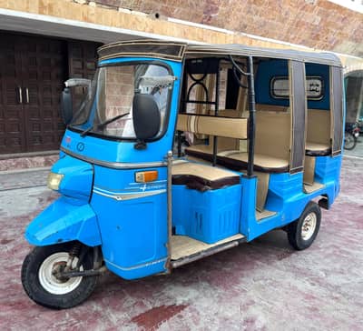 Sazgar 2020 Qingqi 9 seater Rickshaw 4 stroke