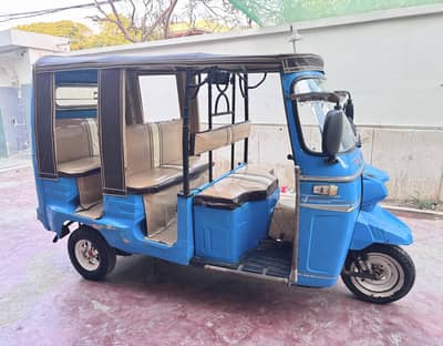 Sazgar 2020 Qingqi 9 seater Rickshaw 4 stroke