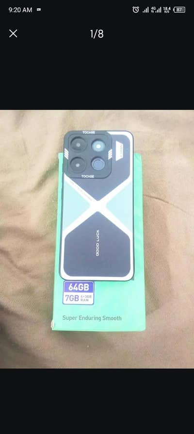 Infinix Smart 7 | 7GB RAM | 64GB ROM | with box