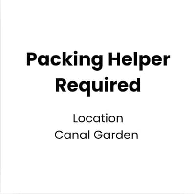 Packing Helper Required