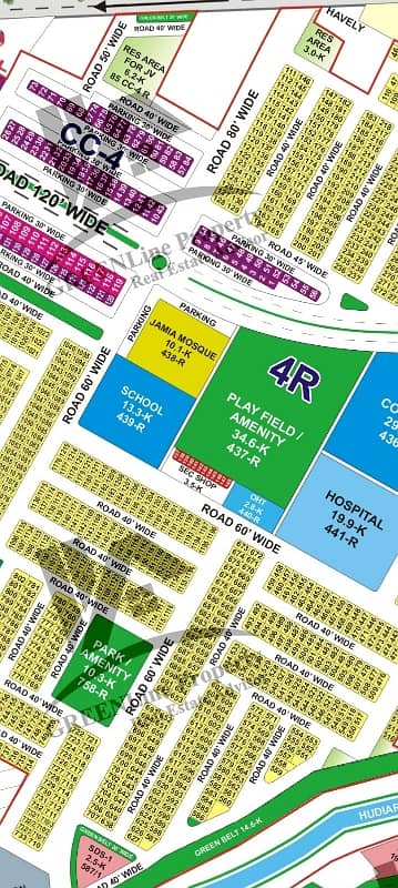 Corner 60ft Road Plot For Sale