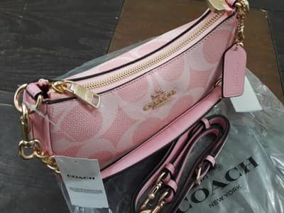 Coach Pink Crossbody Bag New Packed From USA
