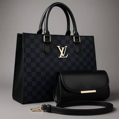 Luxury 2-Piece Women's Handbag Set - High Quality - COD"