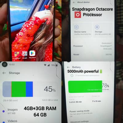 One plus Nord N200 Urgent Sale