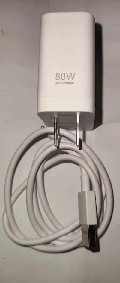 80W SuperVooc Charger A6 Pro Box Pulled Charger  original