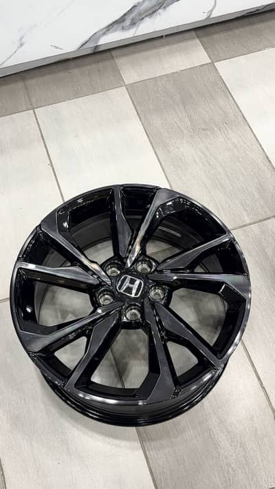 Civic x si rims smoke 18 inches