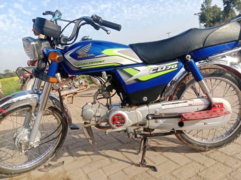 بلوے کلر ہونڈا 4