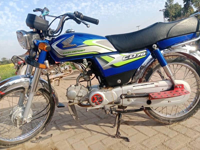 بلوے کلر ہونڈا 5