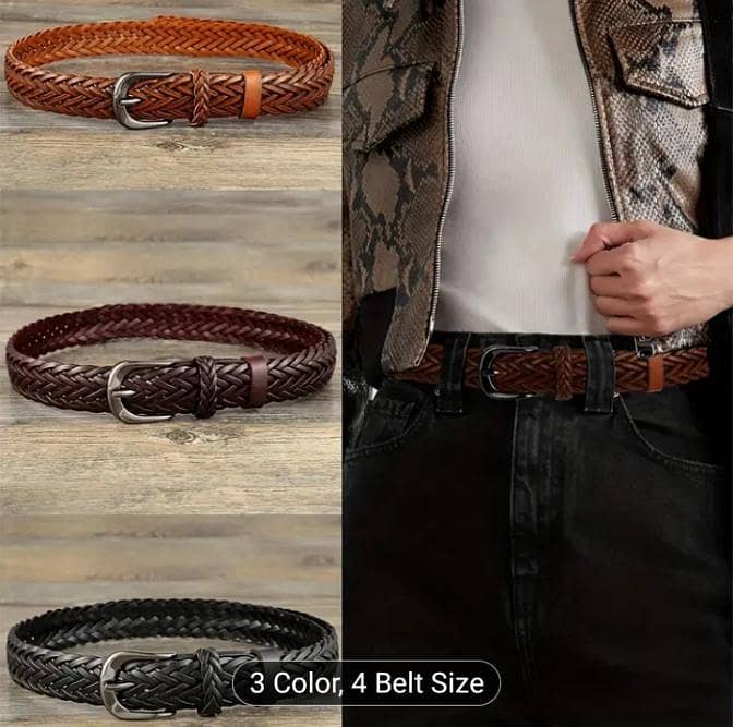 بیلٹ اس پائیدار مواد سے بنی  ہے، جس میں ونٹیج بوہیمین ہینڈ. ڈیزائن ہے 4