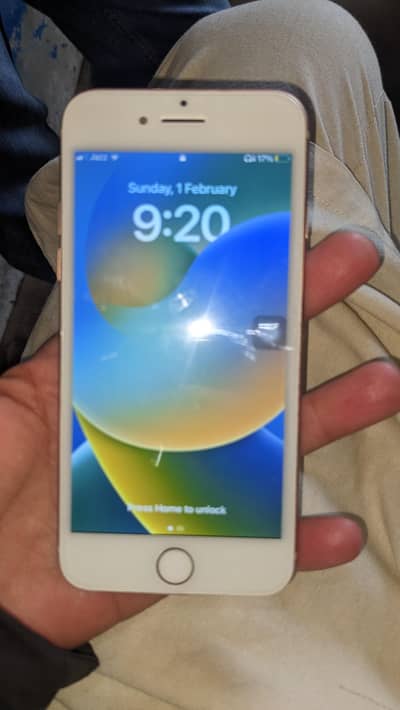 Iphone 8 pta 64gb panel battery changed but jenwen back halki c brak h