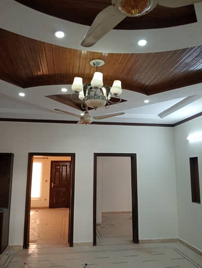 10marla 3beds DD TV lounge kitchen attached baths neat clean ground portion for rent in G 13 1 islamabad