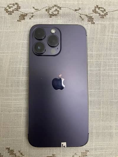 iPhone 14 Pro Max  PTA approved (128GB) – Deep Purple with box