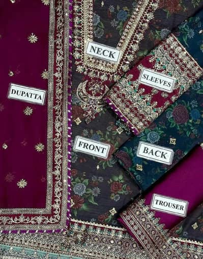 3 pcs untouched plain suit