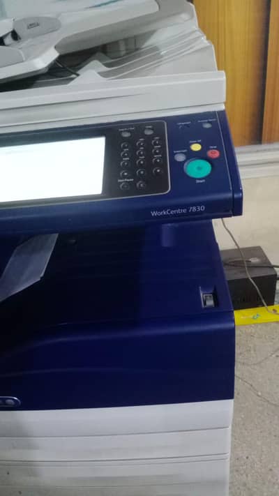 xerox 7830 color machine