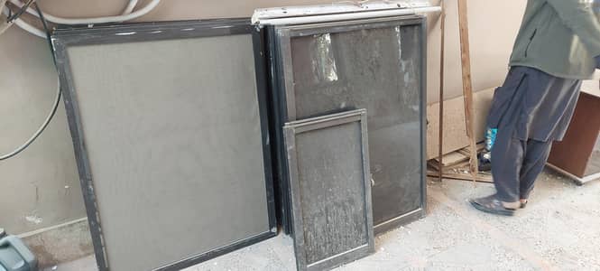 aluminum complete window set khirki