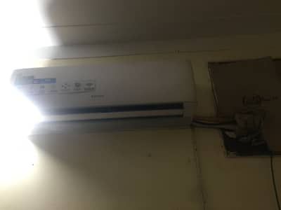 Ac ki kit lgni ha bas outdoor ki dc inverter ac heater bhi ha isme