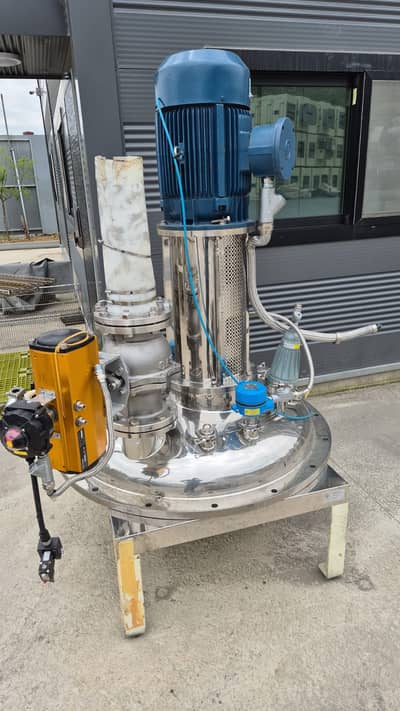 Stainless Steel Binder Solution Mixer & Industrial Jacketed Mixer